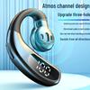 F80 Over-Ear Bluetooth Business Earbuds with Air Conduction and Breathing Light.