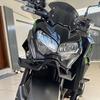 Für Z900 2024 Motorrad Sport Downforce Naked Frontspoiler Aerodynamischer Flügel-Deflektor 2020-2024 Motorradteile (Schwarz)