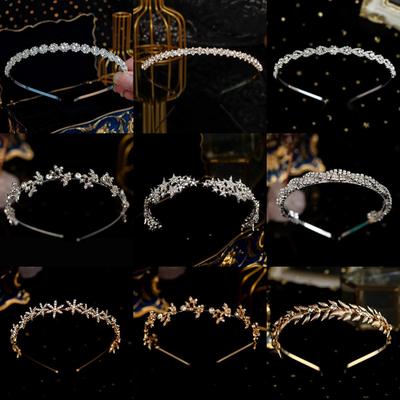 Mori Style Rhinestone Alloy Headband - Sweet, Daily Wear Hair Accessory for Princess Photography