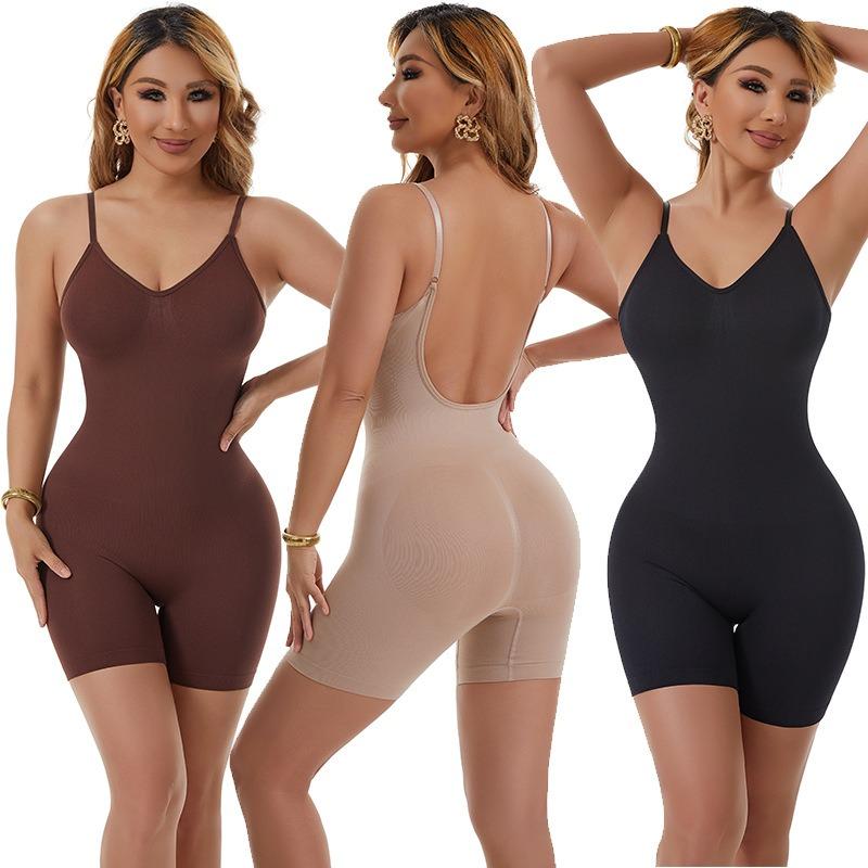 Women Sexy Backless Butt Lifting Full Body Shapewear Waist Trainer