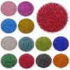 Fashionable Jewelry Making Loose Beads 3mm 4mm For Necklace Bracelet Mini Seed Glass Beads Candy Color Pendant Silver Plated DIY