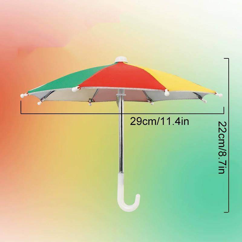 1PC Screen Protector Anti-Reflective Phone Umbrella Anti-Glare Mini Windproof Sunshade Cover Outdoor Phone Accessories Universal
