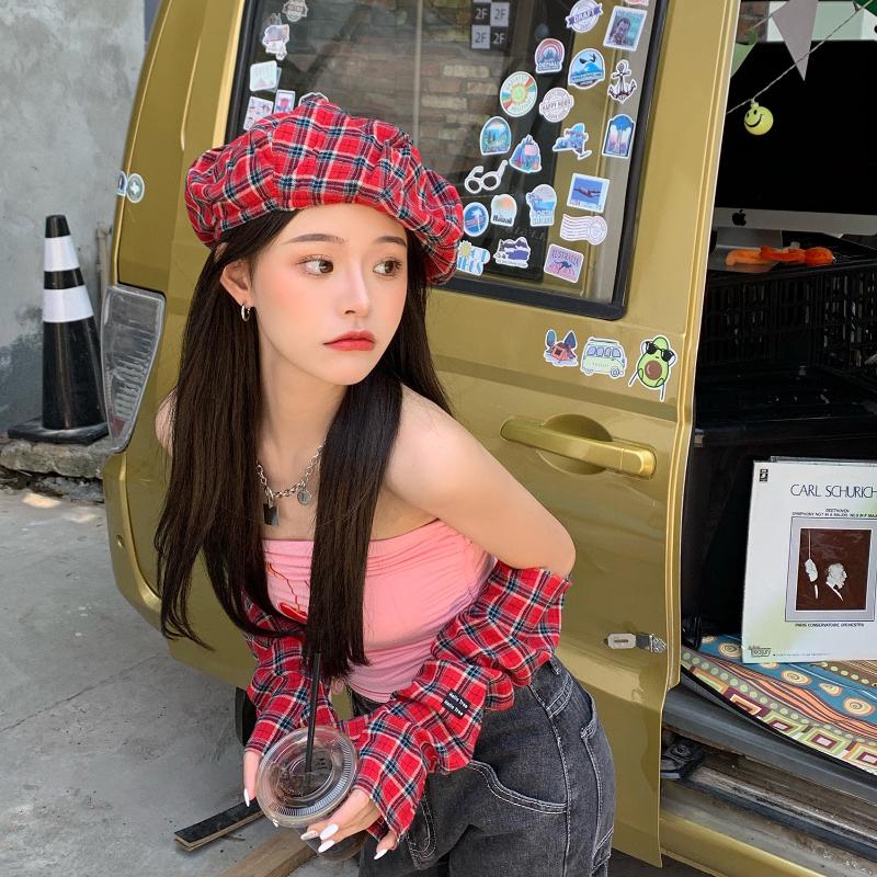 Y2k Hat Cotton Blends Solid Warm Soft Hip Hop Hats Women Autumn Winter Caps Women's Skullies Beanies For Girl Wholesale
