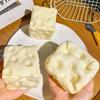 Caixa Surpresa Plástica Deformável Queijo Moldável Óleo de Coco Anti-Retorno Aperto Alívio de Estresse Brinquedo Fidget Bola Plástica Descompressão