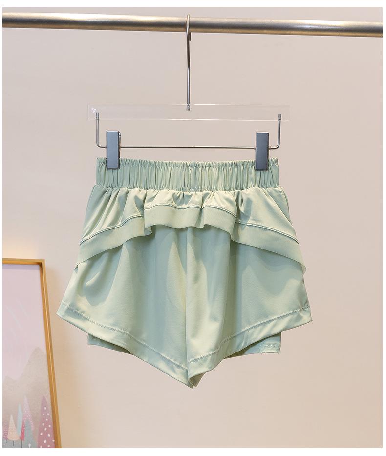 Women's Quick-Dry Yoga & Pilates Summer Top Fitness Sports Set with Round Neck