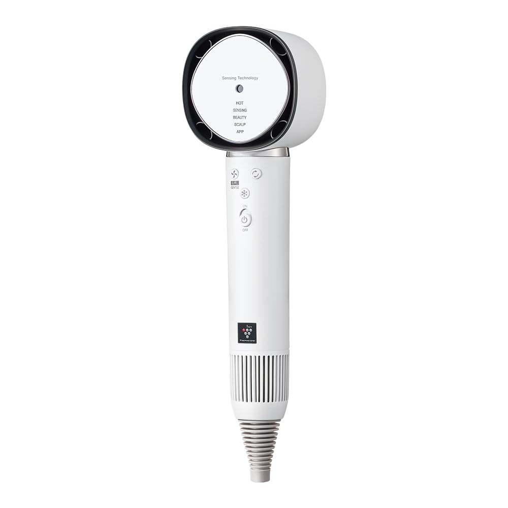 Sharp Hair Dryer IB-WX901-W Plasma Cluster Drape Flow Quick Dry High Air Volume Split Ends Breakage Prevention Static Electricity Suppression Luminous