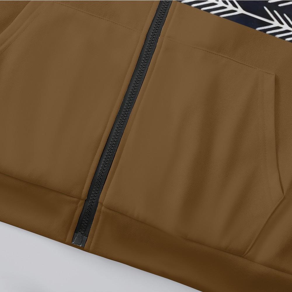 Pánský kabát do kapsy s dlouhým rukávem Fashion Plus Velvet Overcoat