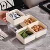 Fruit Tray Home Living Room Fruit and Snack Placement Tray Candy Nuts and Dried Fruits Storage Box