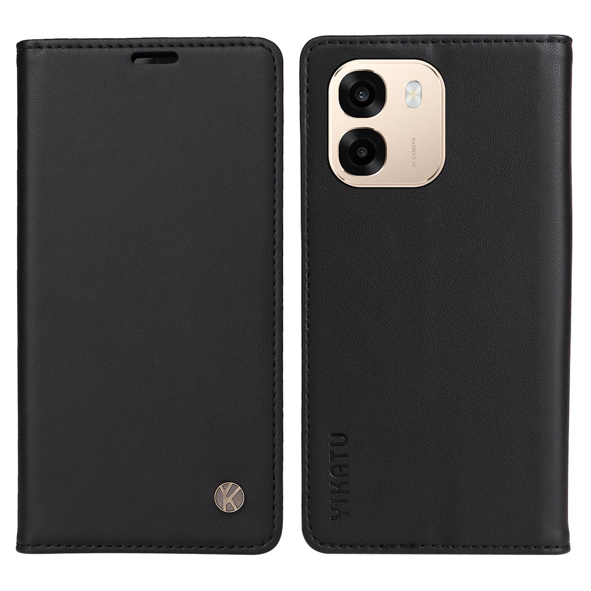 

Для чохлів телефонів Oppo A6 5G/Oppo A6x 5G YIKATU З магнітною застібкою Шкіряний PU Мобільний чохол