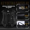 Lightweight Tactical Cat Harness and Leash Set Breathable Adjustable Escape Proof Pet Vest for Active Cats Working Training