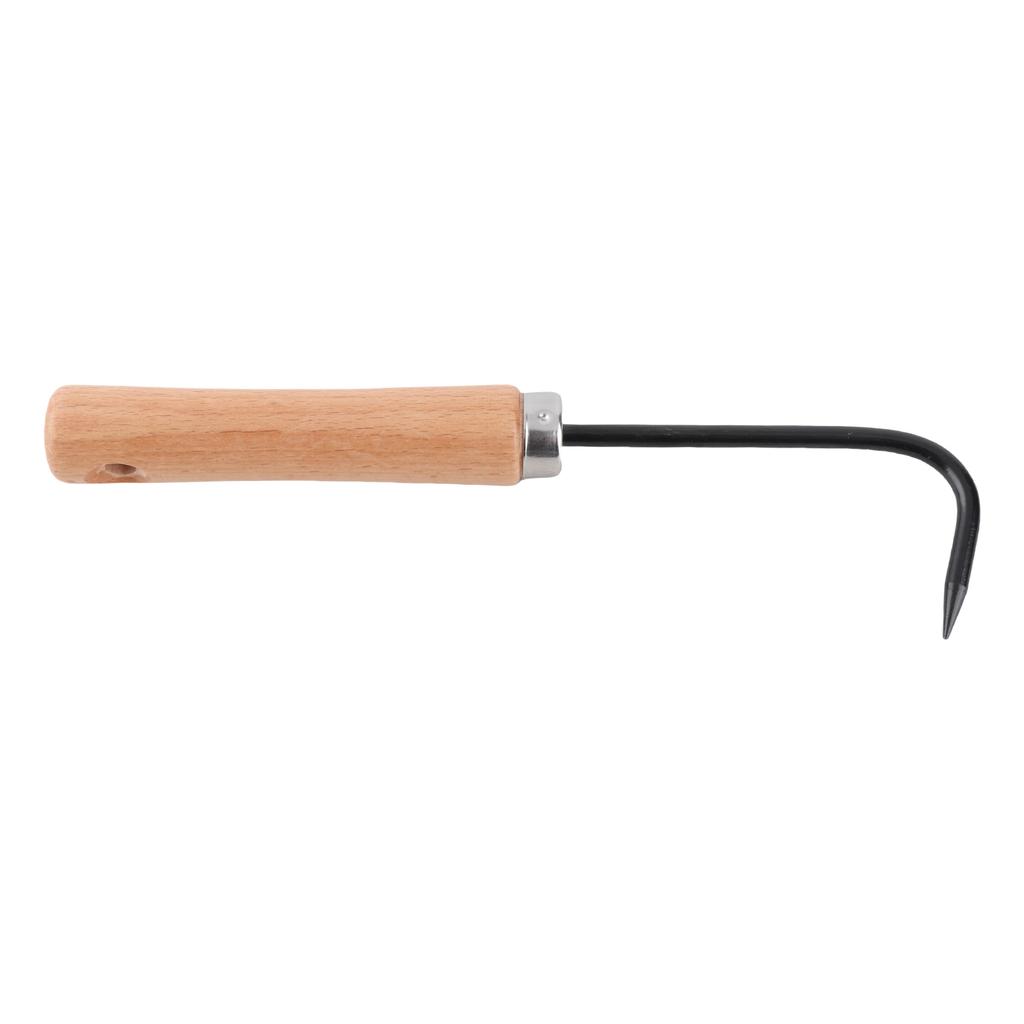 Garten Unkrautstecher Manuell mit Holzgriff Outdoor Grabwerkzeug Kultivator