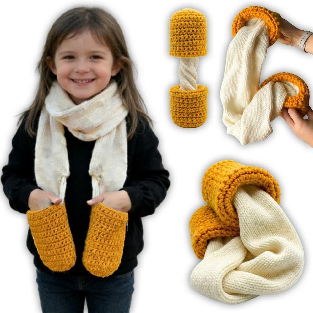 Windproof Mozzarella Stick Scarf Cute Long Neck Scarves Unisex Thermal Neck Warmer Cheese Lovers