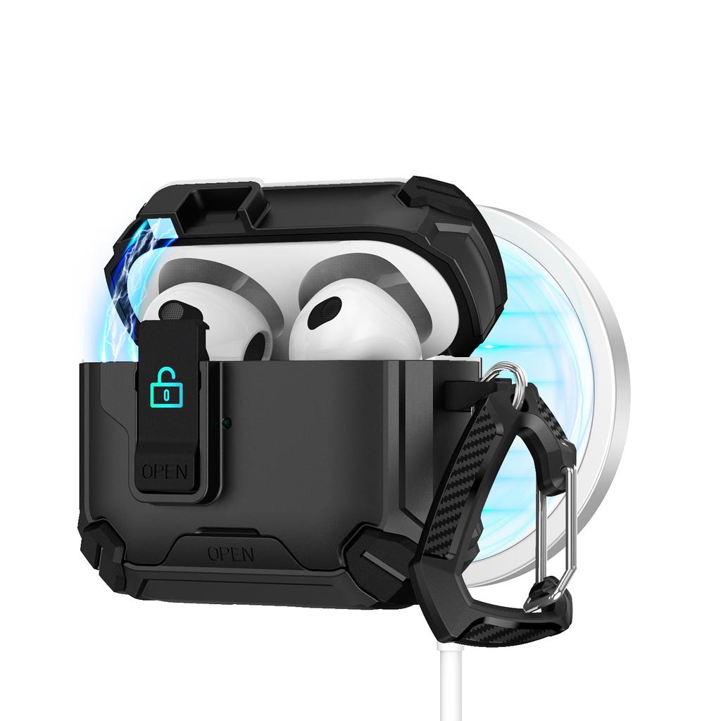 New Generation for AirPods Pro 2 Protective Case for Apple Mobile Phone Holder with Elastic Cover and Earpiece Case Accessory