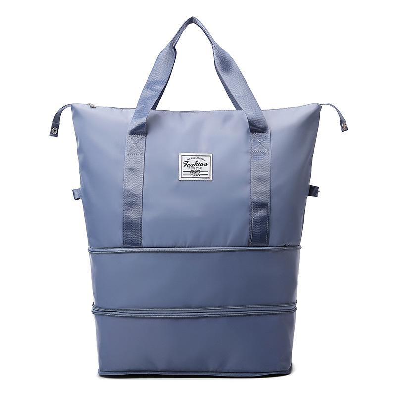 Wheeled Waterproof Travel Bag: Wet/Dry Separation, Large Capacity, Hand-Carry Luggage, Maternity, Business Trip