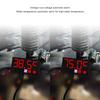 12V Motorcycles Digital Clock Voltmeter Thermometer Motorcycles Accessory  Electronic Meter Waterproof