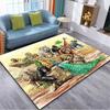 1Pc Animal World Print Rug - home decoration Carpet For Living Room Bedroom Flooring Computer Chair Area Rug