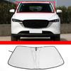 Hcilloend Sunshade for New Mazda CX5 KF Series Windshield Blackout Front Car Front UV Sun Includes Storage Easy Car Interior Protection for Car