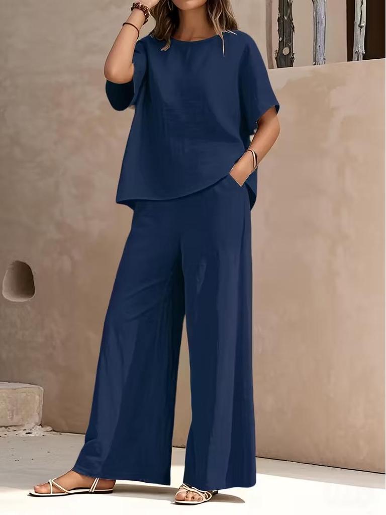 New Women's Casual Suit - Fashionable Two-Piece Set with Stylish Temperament