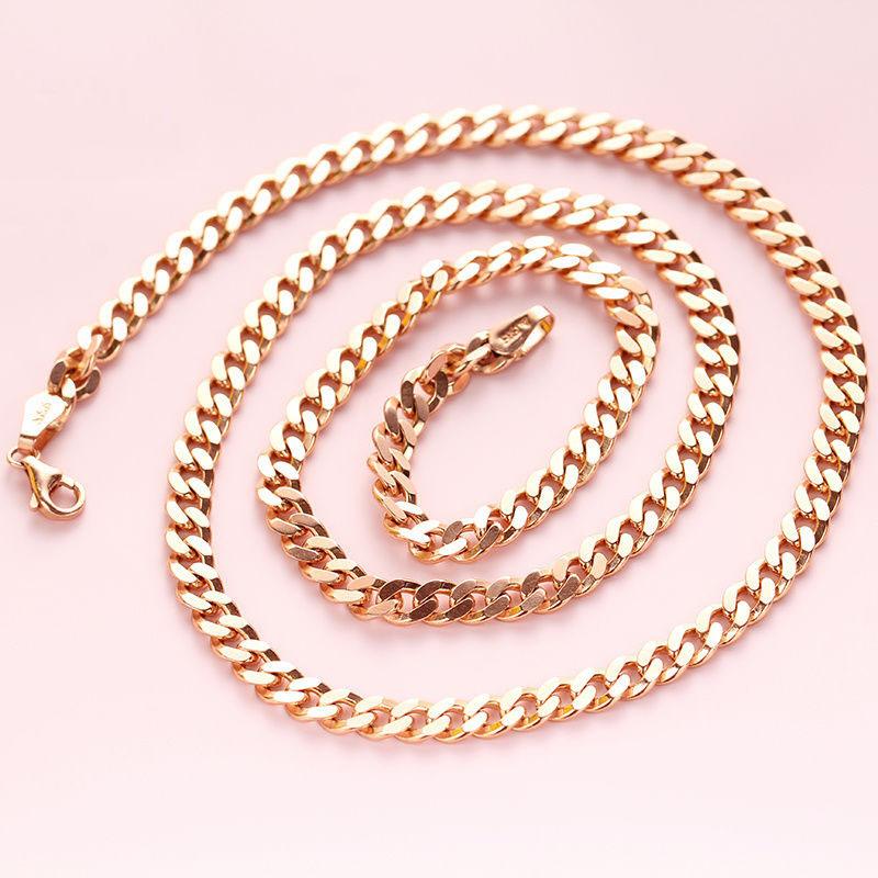 Exquisite Colored Gold Ethnic Style Eagle Round Brand Pendant Retro Rose Gold Plated Pure Russian European And American Chain Trend