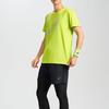 Asics Logo Crew Neck Pullover Moisture-Wicking Quick-Dry Running Comfortable Casual Sports Short Sleeve T-Shirt Men Tops Yellow Green 2011D076-300