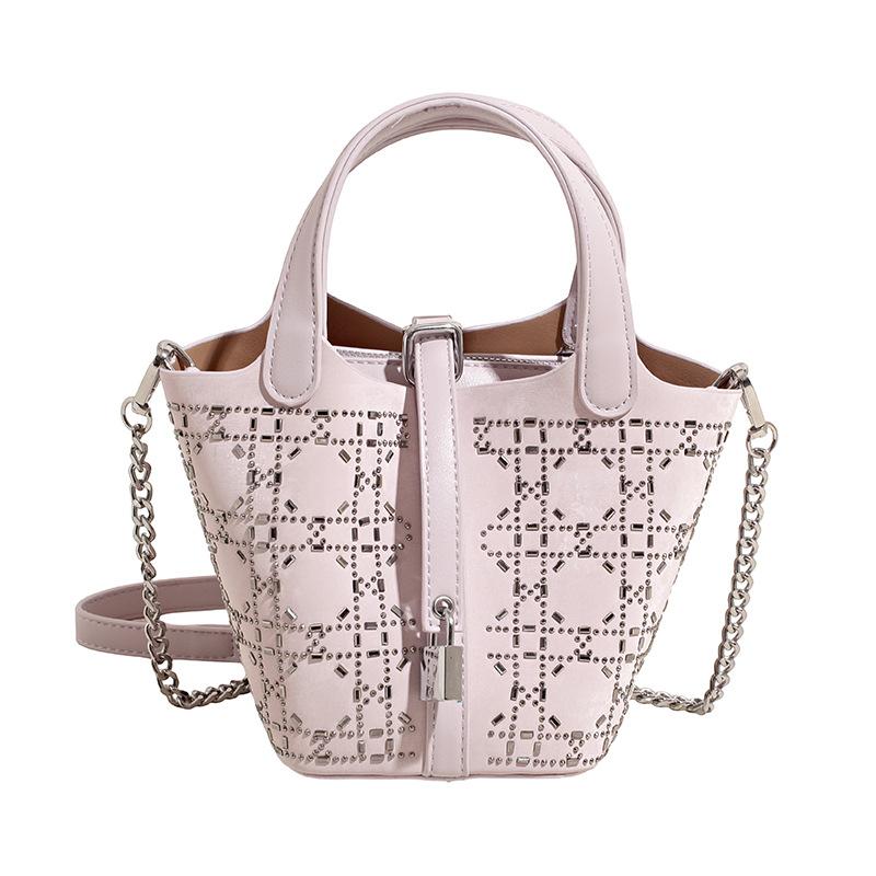 Senzație casual senior de modelare moale și durabilă modă rafinată nouă lux ușor navetist geantă de mână bucket geantă de umăr crossbody