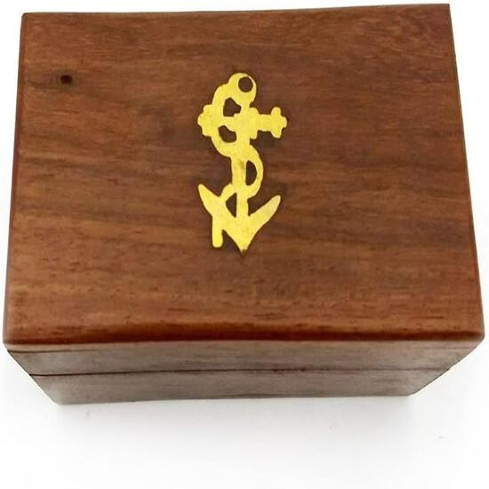 Funktionierendes Nautisches Maritimes Teleskop Marine Antik Messing Piraten Fernrohr Fernrohr 6"