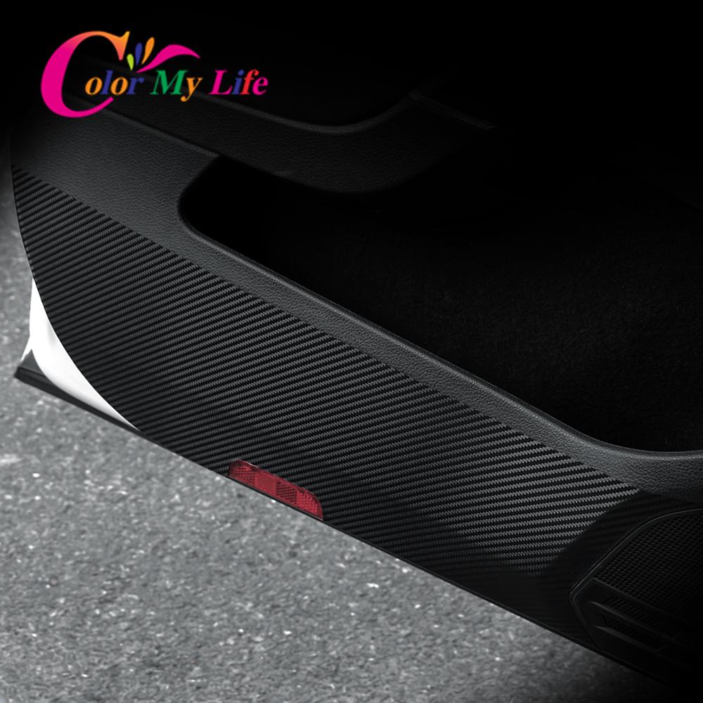 Color My Life Lmitation Carbon-Faser-Tür-Innenverkleidung, schützende Abdeckungsaufkleber für Volkswagen VW Golf 7 7,5 MK7 MK7,5