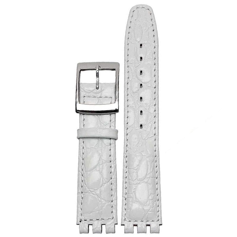 

ZHUOLEI Сменный ремешок для часов для Swatch, 17 мм (Включает 3 шпильки, инструмент для снятия шпилек и коробку)