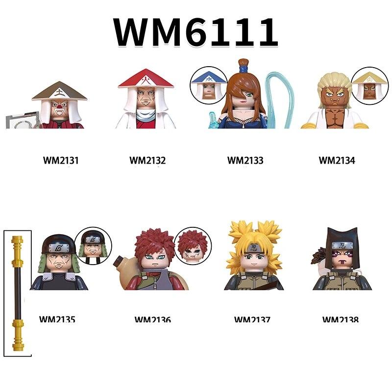

WM6111 Фигурки героев мультфильмов Аксессуары Строительный блок для детей