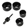 5Piece Hole Saw Kit for Wood Power Drill Hole Cutter Woodworking Hole Saw Kit for Wood PVC Plastic Drywall Gypsum Board