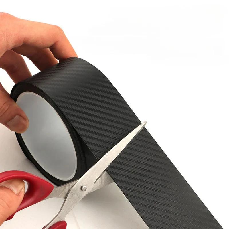 3D Car Nano Carbon Fiber Sticker - Anti-Scratch and Waterproof Protect Your Car Protection Film Auto Door Sill Side Stickers
