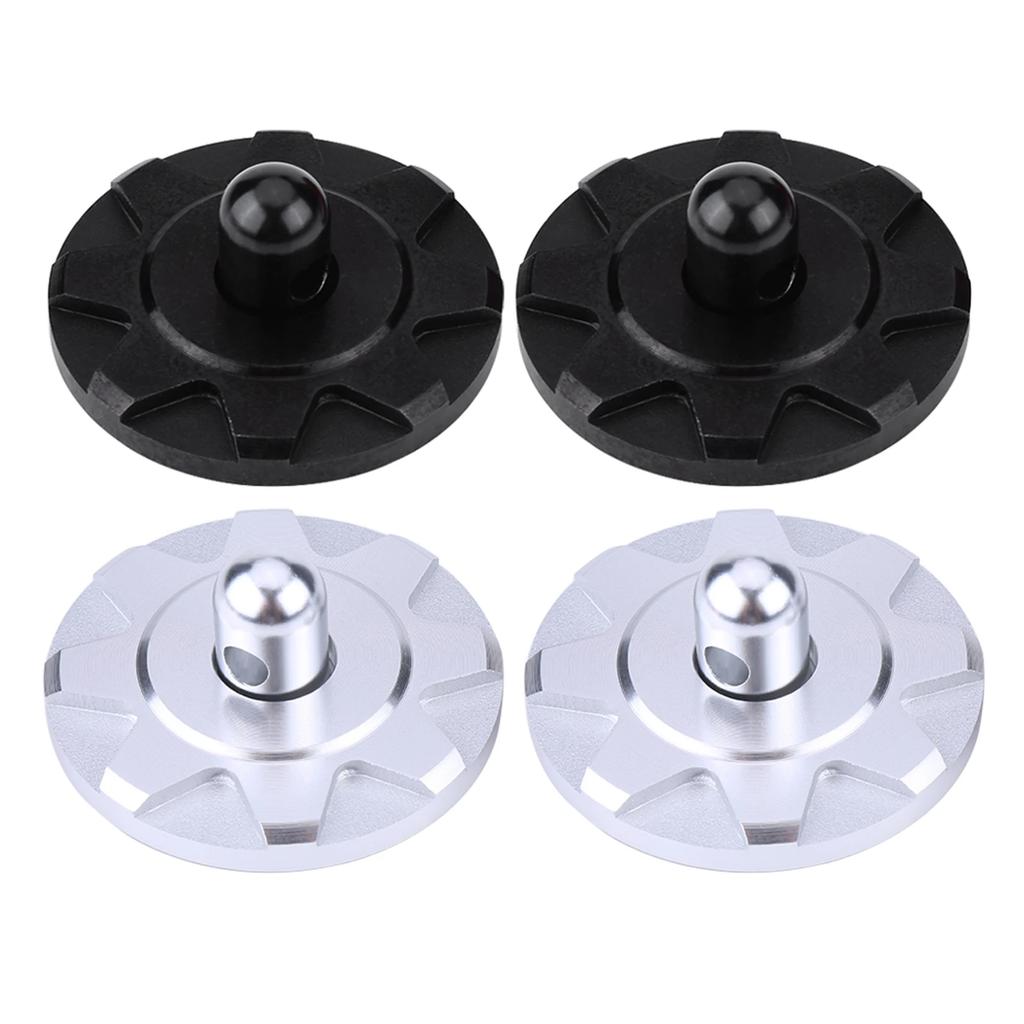 2ks Univerzální CNC hliníkový závodní kolík kapoty s pojistkou Vzhledová sada