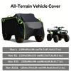 Quad Bike ATV Cover Universal Dust UV Protector for Motorcycle Scooter Kart Motorbike for Polaris Hisun Yamaha Can-Am CFMOTO