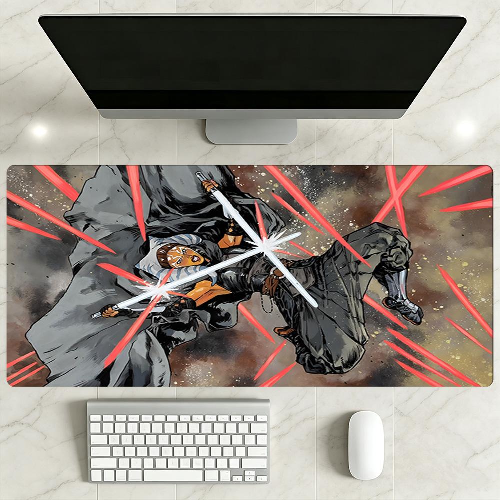 Star Wars Gaming Mouse Pad Keyboard Pad Computer Desk Mat Non-Slip Rubber Bottom Perfect Gift for Gamers