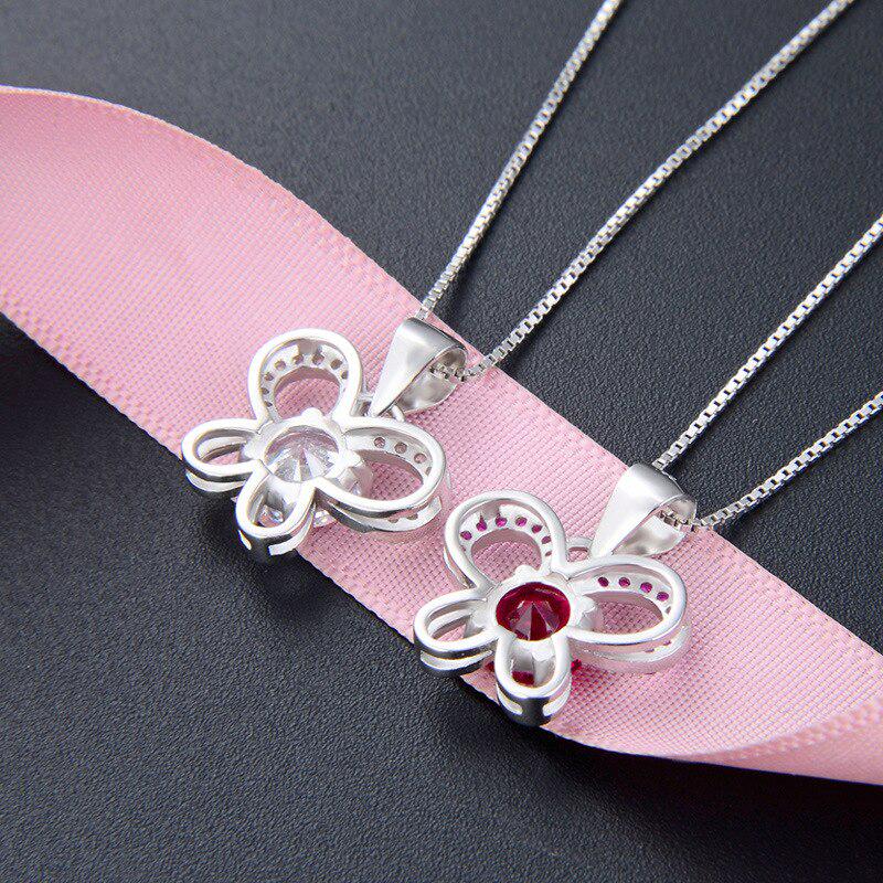 Tancise Fashion Jewelry Necklace With Butterfly Shape Pendant For Female Wedding Party Gift