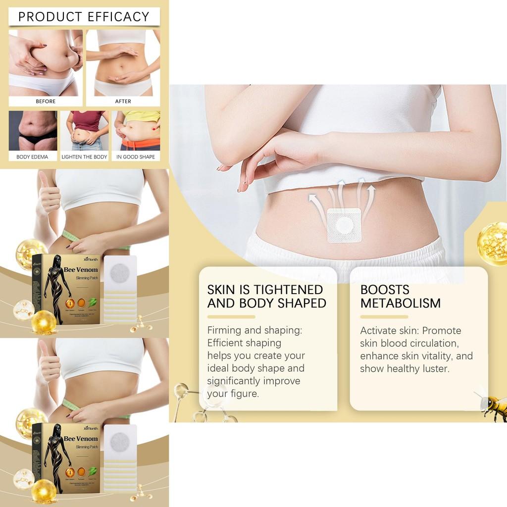 Premium Bee Venom Slimming Patches For Firming Skin And Reducing Belly Fat For Women