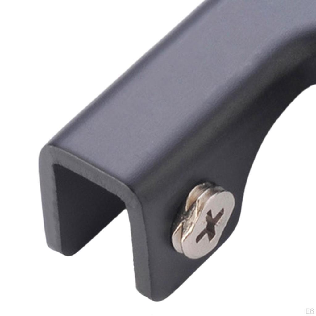 2 Pieces Fish Tank Fixing Bracket Glass Clip Clamp for Aquariums