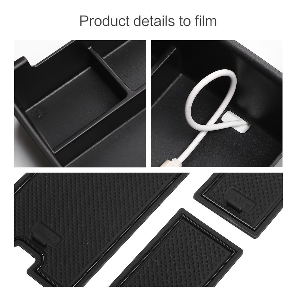 Für Ford Maverick 2025+ Auto Armlehnen Aufbewahrungsbox Mittelkonsole Organizer Ablage Zentrales Aufräumen Innenraumzubehör