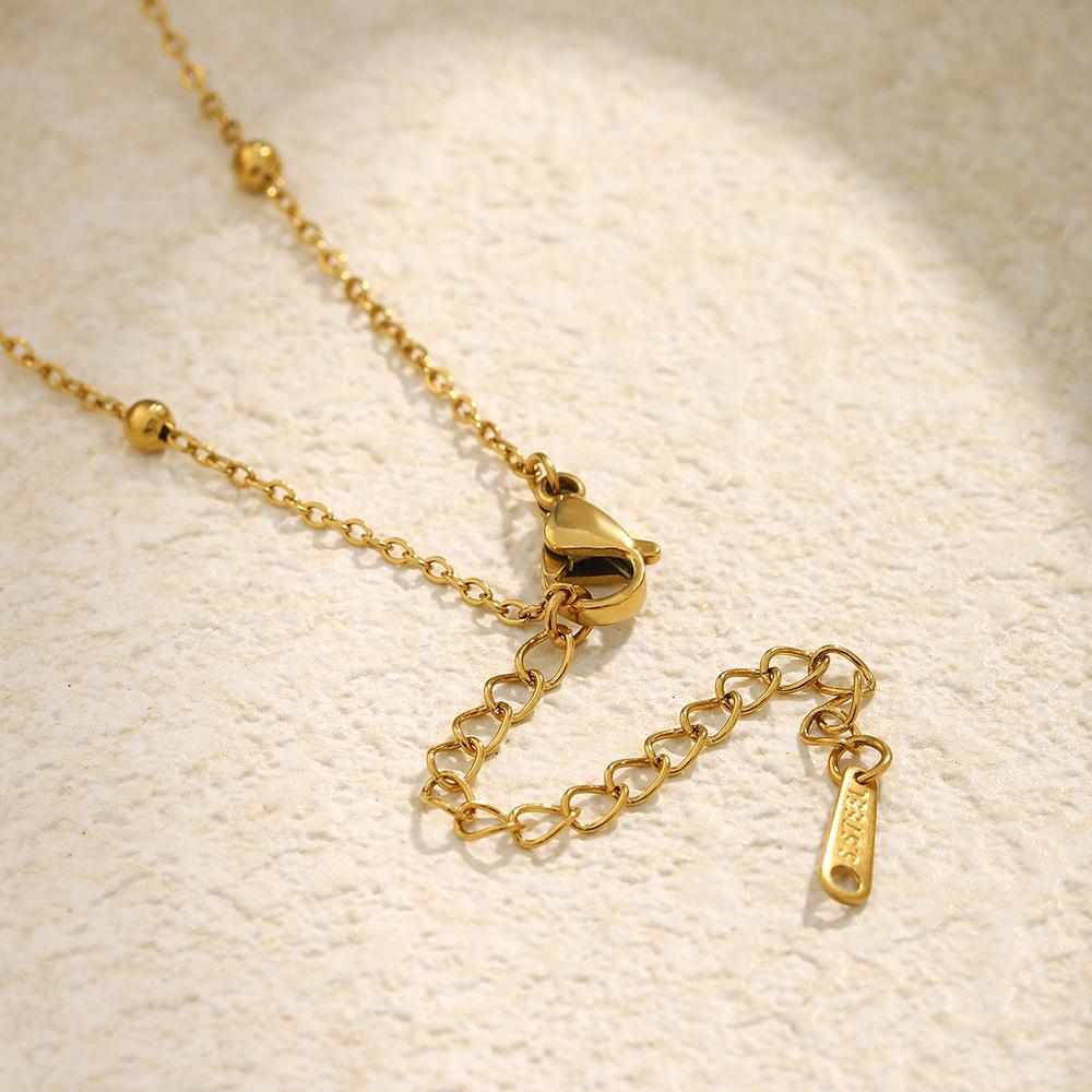 MamacitaSlay 316L Stainless Steel Shell Pendant Necklace 18K Gold Plated Waterproof Jewelry For Women 2026 Summer Beach Gifts