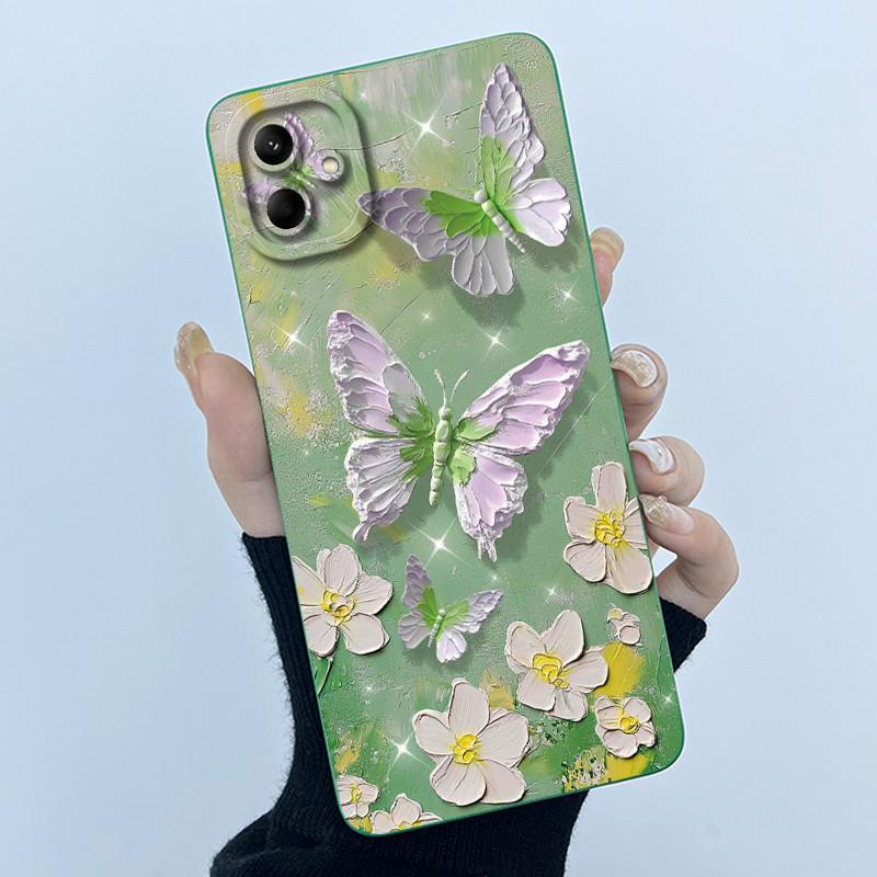 For Samsung Galaxy A04e A04 4G A04S Case Cute Panda Sweet Girls Cats Soft Silicone Back Cover Samsung SM-A042F A045F Phone Case