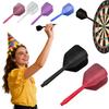 Integrierter Shaft und Flight Professionell Sturzfest 2BA Gewinde Transparent Standard Dart Schwanz Dart Ersatzzubehör