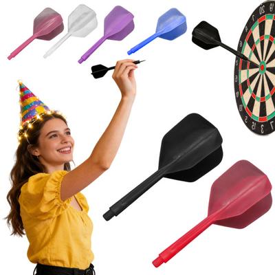 Integrált Darts Tüske és Toll Professzionális Cseppálló 2BA Menetes Átlátszó Standard Darts Farok Darts Csere Tartozékok