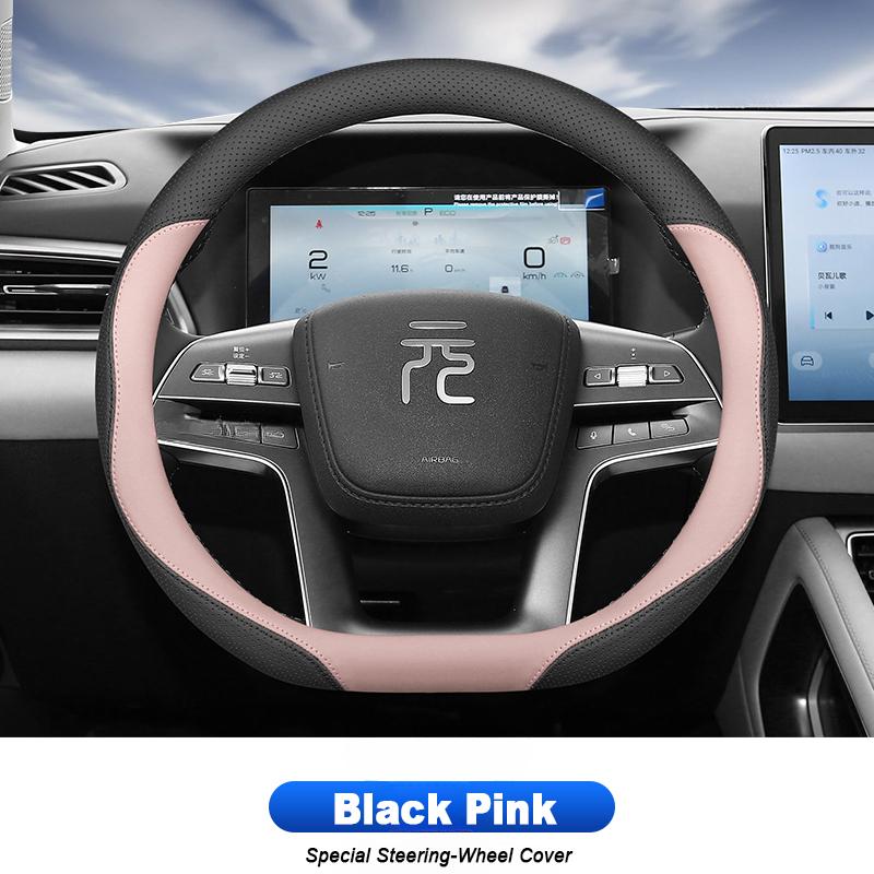 Dla BYD Yuan UP Pro 2024 2025 Pokrowiec na kierownicę samochodową Antypoślizgowy Odporny na zużycie Specjalne Wnętrze Ochronne Akcesoria Dekoracyjne