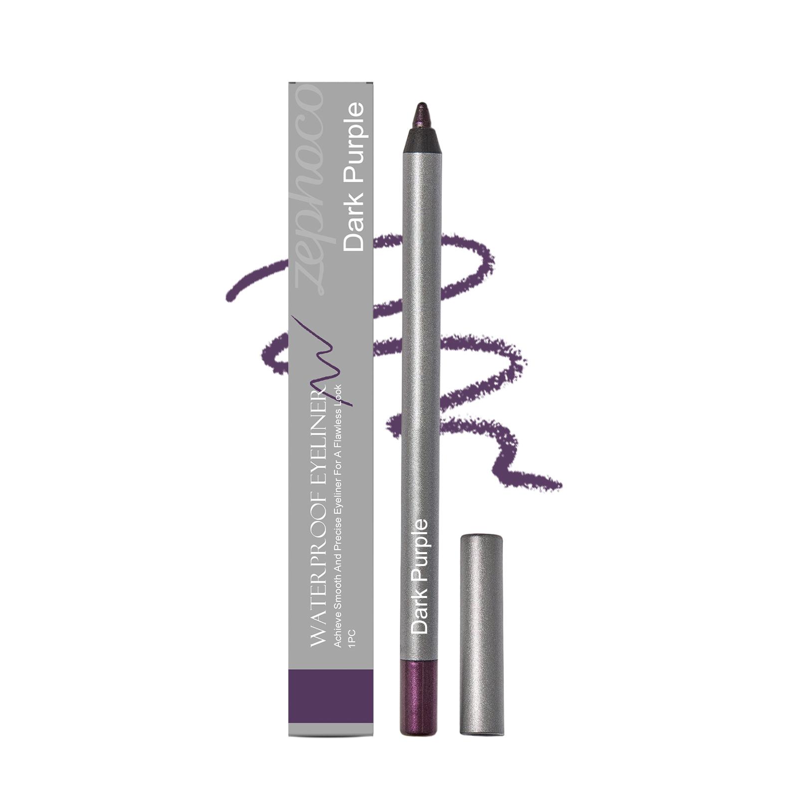 Zephoco Waterproof Eyeliner Potlood Glad Vlekbestendig Waterbestendig Cosmetica Gel Eyeliner Make-up voor Oogvergroting 1 stuks