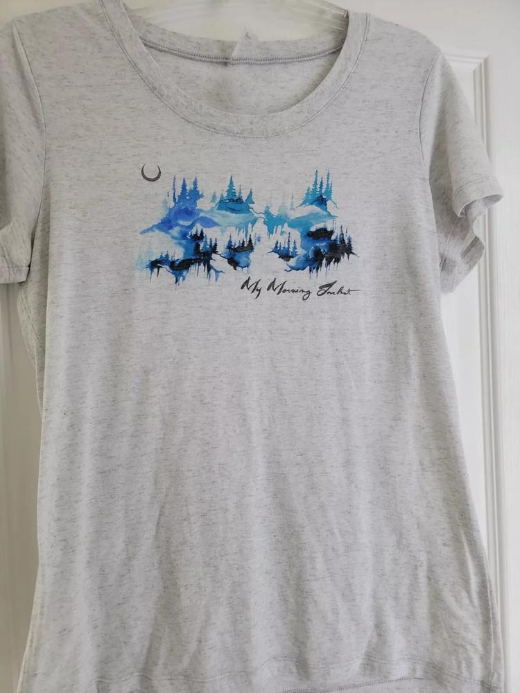 New Popular My Morning Jacket Gray T-Shirt Cotton Full Size Unisex T-Shirt M