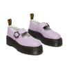 Dr. Martens Addina Kožené Pohodlné Ležérní Boty se Silnou Podrážkou Dámské Boty Fialové 30805308