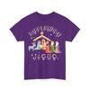 Jesus Krippe Weihnachten Christliche Familie Passend Happy Birthday Jesus Unisex T-Shirt