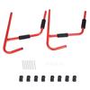 1Pair Kayak Storage Rack Hanger Supporter Carrier Surfboard Holder Wall Bracket