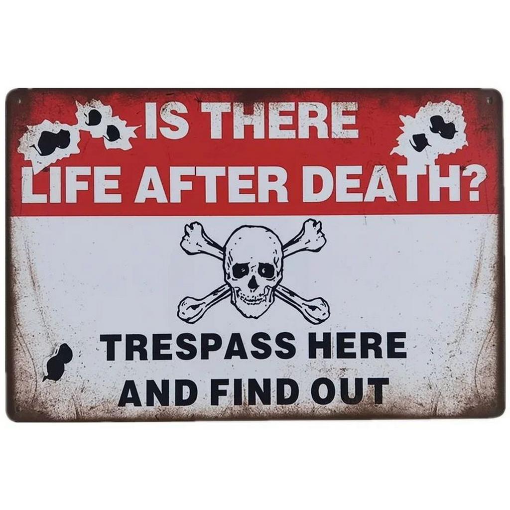 Warning Beware Metal Tin Signs Plaque Wall Decoration Vintage Art Posters Iron Painting for Man Cave Home Cafe Garden Club Bar