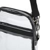 Clear Messenger Bag Stadium Approved Transparent PVC Shoulder Bag for Work Business